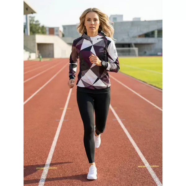  Hochwertiges Funktions-Sweatshirt für Damen ALTISPORT VOJ/ALW007MI01 LILA 