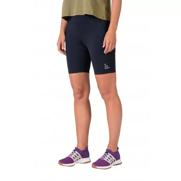  Kurze Leggings für Damen HANNAH LIS ANTHRAZIT 