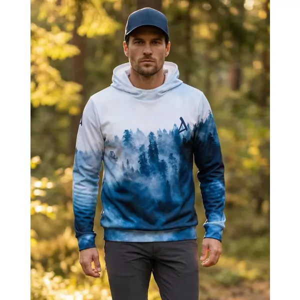  Hochwertiges Funktions-Sweatshirt für Herren ALTISPORT VOJ/ALM030MI01 BLAU 