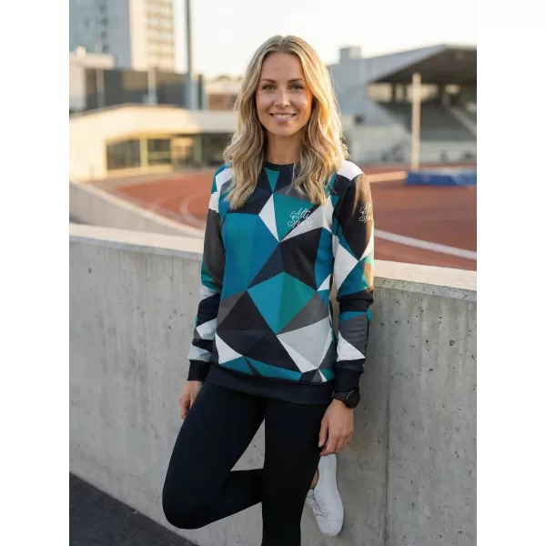  Hochwertiges Funktions-Sweatshirt für Damen ALTISPORT VOJ/ALW007MI01 KEROSIN 