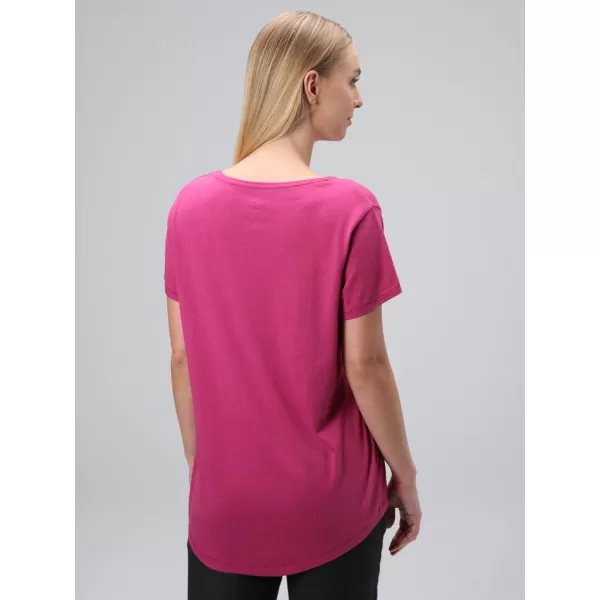 Damen-T-Shirt LOAP ASIKA CLW2459 ROSA 