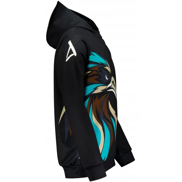  Hochwertiges Funktions-Sweatshirt für Herren ALTISPORT VOJ/ALM029MI01 SCHWARZ UND BLAU 