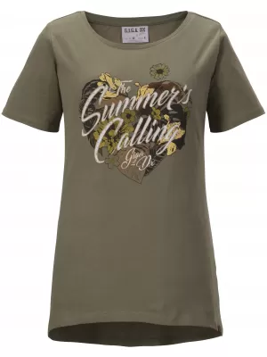 Damen-T-Shirt KILLTEC GS 97 41502-762 HELLES OLIV
