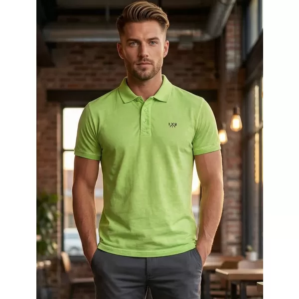  Herren-T-Shirt KIXMI SPENCER GRÜN 