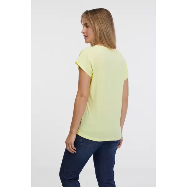  Damen-T-Shirt SAM 73 CLORINDA WT 914 HELLGELB 