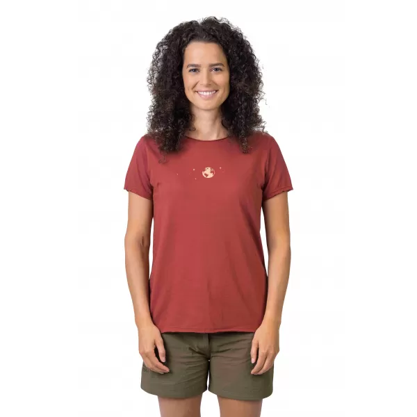  Damen-T-Shirt HANNAH EDITH MARSALA 