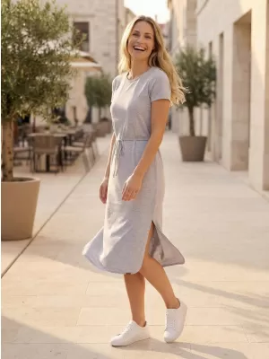 Kleid SAM 73 ESTELA WZ 866 HELLGRAU