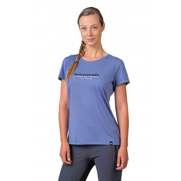  Damen-T-Shirt HANNAH CORDY GEBLEICHTER DENIM 