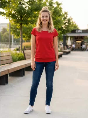 Damen-T-Shirt ALTISPORT NoPrint NP/ALW021 ROT