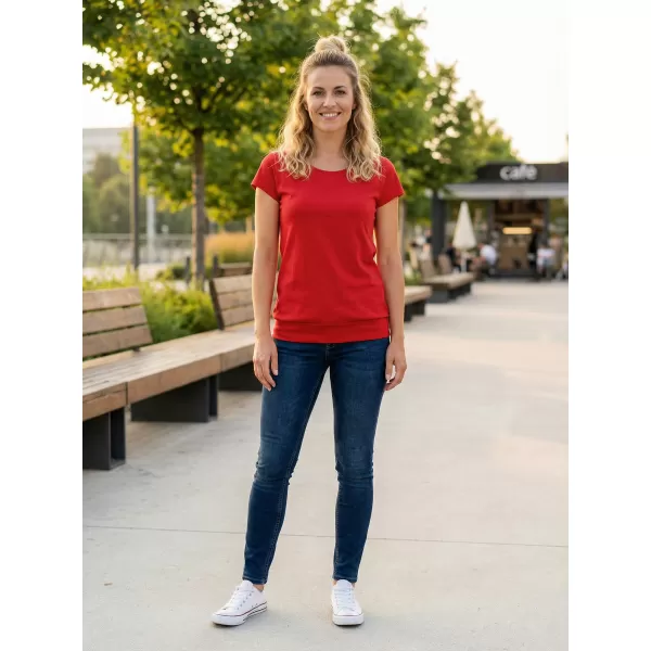 Damen-T-Shirt ALTISPORT NoPrint NP/ALW021 ROT 