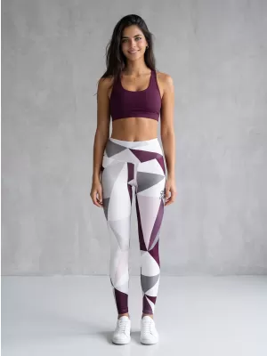 Lange Premium-Leggings für Damen ALTISPORT VOJ/ALW007LEG01 WEIß