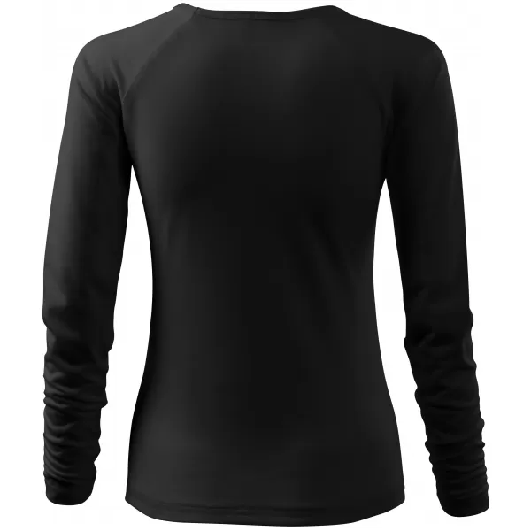  Damen-T-Shirt mit langen Ärmeln ALTISPORT NoPrint NP/ALW721 SCHWARZ 