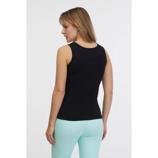  Damen-Tanktop SAM 73 MANUELA WT 901 SCHWARZ 