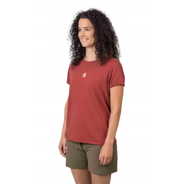  Damen-T-Shirt HANNAH EDITH MARSALA 