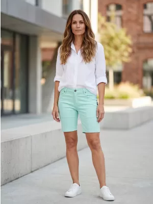 Damen-Shorts SAM 73 FRIDA WS 794 MINZE
