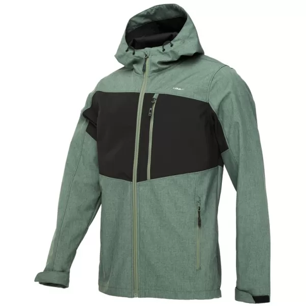  Herren-Softshelljacke LOAP LADAN SFM2401 GRÜN 