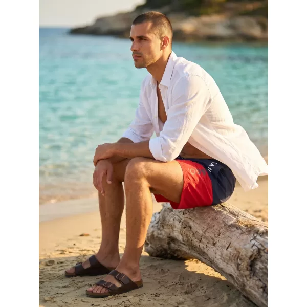  Badeshorts für Herren SAM 73 EDUARDO MS 818 ROT 