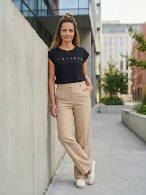 Damen-T-Shirt SAM 73 OCTAVIA WT 921 SCHWARZ