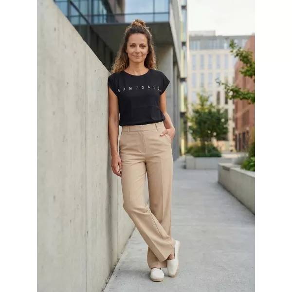  Damen-T-Shirt SAM 73 OCTAVIA WT 921 SCHWARZ 