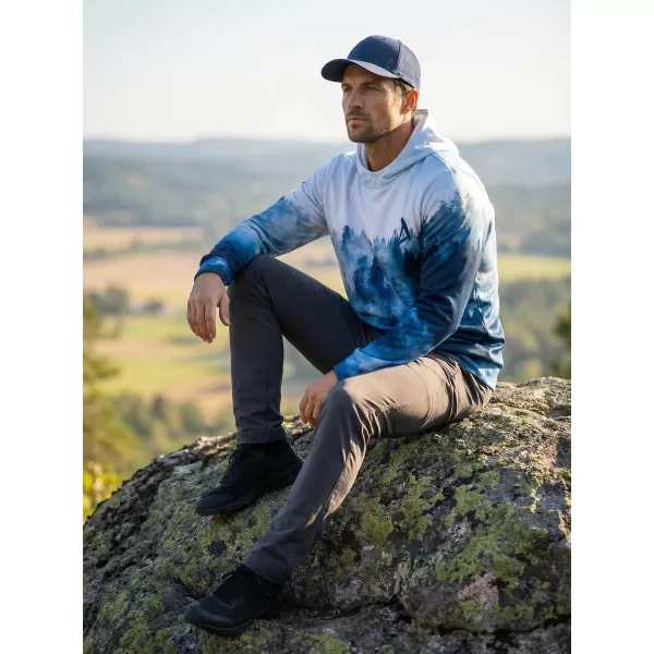  Hochwertiges Funktions-Sweatshirt für Herren ALTISPORT VOJ/ALM030MI01 BLAU 