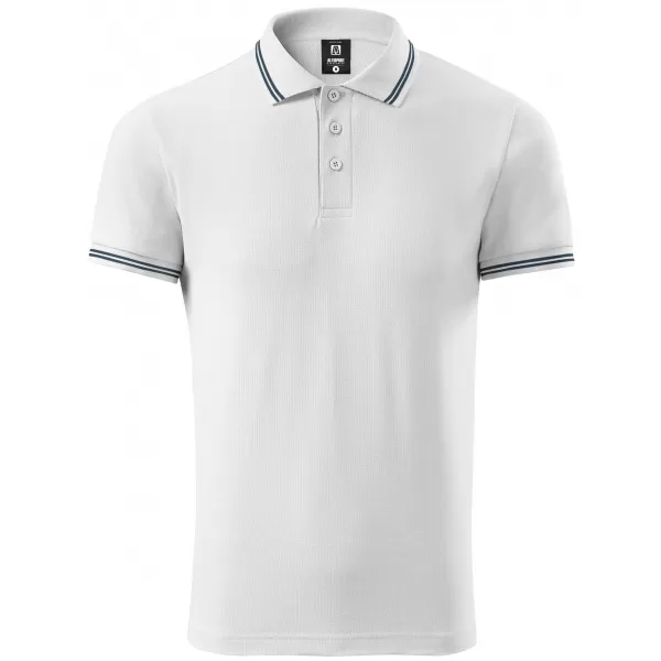 Herren-T-Shirt mit Kragen ALTISPORT NoPrint NP/ALM912 WEIß 