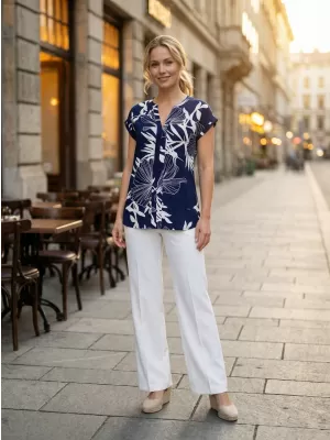 Damenbluse ALTISPORT CAITY DUNKELBLAU