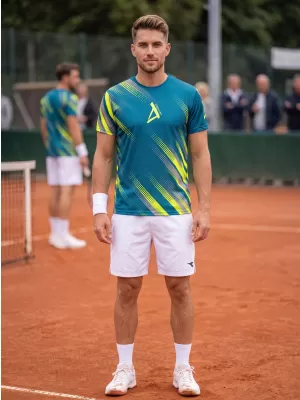 Funktionelles Premium-T-Shirt für Herren ALTISPORT VOJ/ALM028TR01 KEROSIN