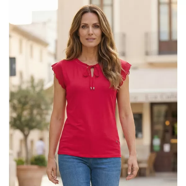  Damen-T-Shirt KIXMI SAPHIRA SCHWARZ 