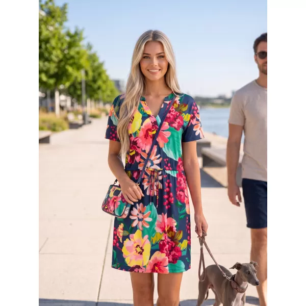  Kleid ALTISPORT CANDIS DUNKELBLAU 