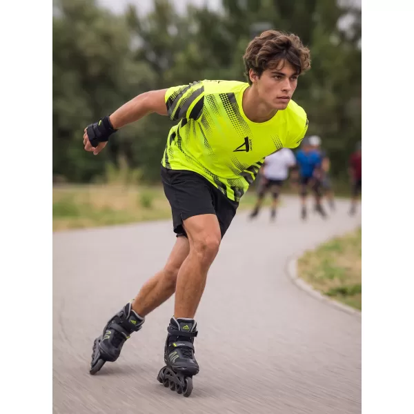  Funktionelles Premium-T-Shirt für Herren ALTISPORT VOJ/ALM028TR01 NEON GELB 