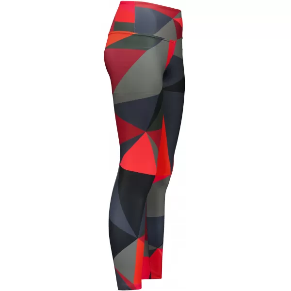  Lange Premium-Leggings für Damen ALTISPORT VOJ/ALW007LEG01 ROT 