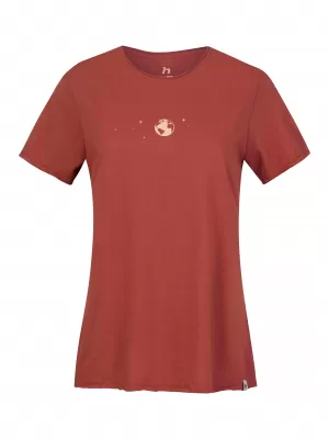 Damen-T-Shirt HANNAH EDITH MARSALA