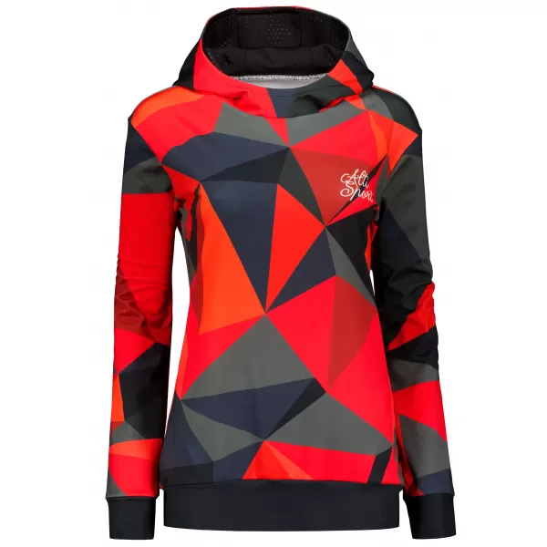  Hochwertiges Funktions-Sweatshirt für Damen ALTISPORT VOJ/ALW007MI01 ROT 