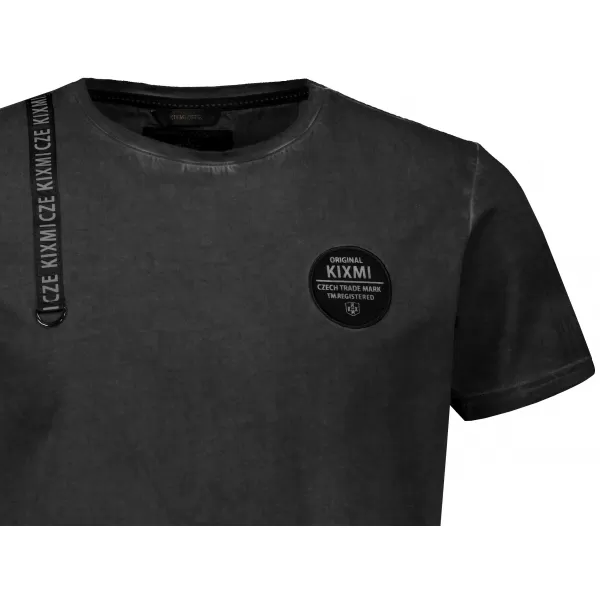  Herren-T-Shirt KIXMI SIMEON DUNKELGRAU 