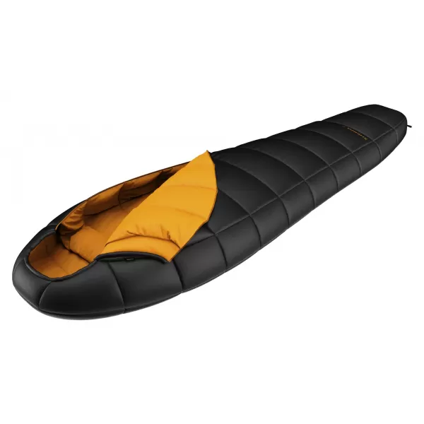  Schlafsack HANNAH SHERPA 300 TIEFSCHWARZ/INKAGOLD 