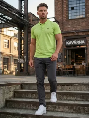 Herren-T-Shirt KIXMI SPENCER GRÜN