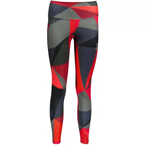  Lange Premium-Leggings für Damen ALTISPORT VOJ/ALW007LEG01 ROT 