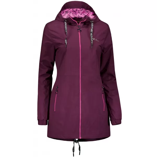  Damenjacke ALTISPORT CHELSIE PURPUR ROSA 