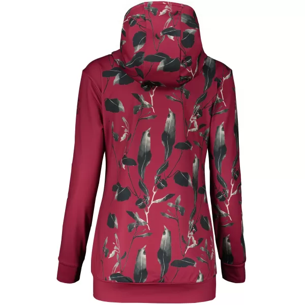  Hochwertiges Funktions-Sweatshirt für Damen ALTISPORT VOJ/ALW026MI01 BURGUND 