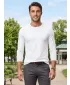 Herren-T-Shirt mit langen Ärmeln ALTISPORT NoPrint NP/ALM911 WEIß