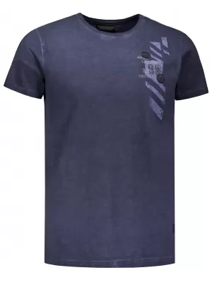 Herren-T-Shirt ALTISPORT CLARK DUNKELBLAU
