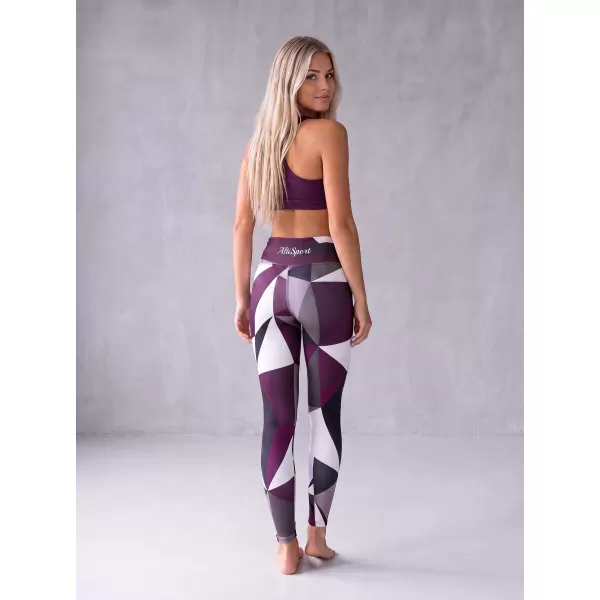  Lange Premium-Leggings für Damen ALTISPORT VOJ/ALW007LEG01 LILA 