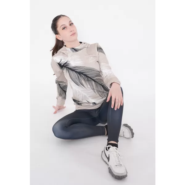  Hochwertiges Funktions-Sweatshirt für Damen ALTISPORT VOJ/ALW001MI01 BRAUN 