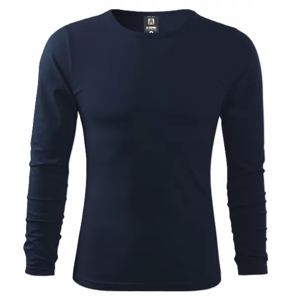  Herren-T-Shirt mit langen Ärmeln ALTISPORT NoPrint NP/ALM911 NAVY BLAU 
