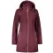 Softshell-Mantel für Damen ALTISPORT CIARA BURGUNDERROT/VIOLETT