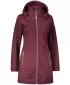 Softshell-Mantel für Damen ALTISPORT CIARA BURGUNDERROT/VIOLETT