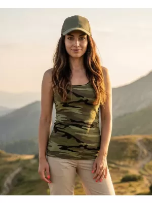 Damen-Tanktop ALTISPORT NoPrint NP/ALW63C TARNGRÜN
