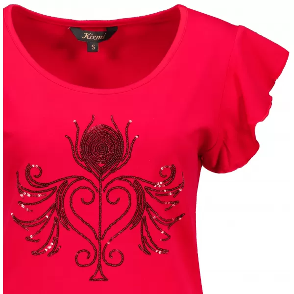  Damen-T-Shirt KIXMI SAMMI ROT 