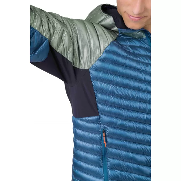  Herrenjacke HANNAH MIO HOODY SEEROSENBLATT/SEEMANNSBLAU 