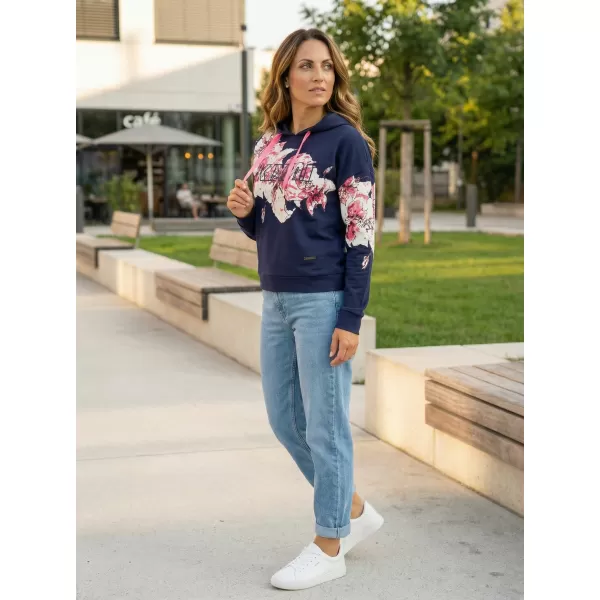  Damen-Sweatshirt KIXMI SABRINA DUNKELBLAU 